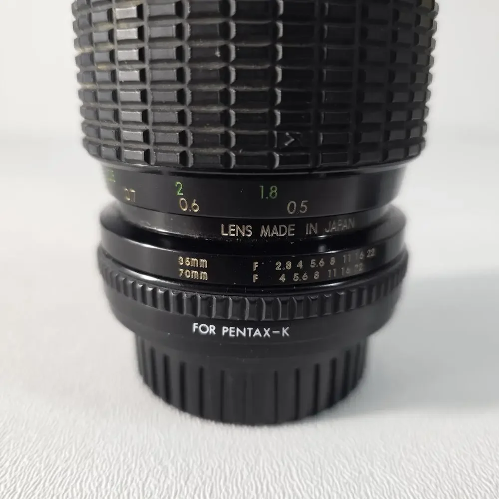 Sigma Zoom-Master 1:2.8-4 f=35-70mm Camera Lens For Pentax-K - Read